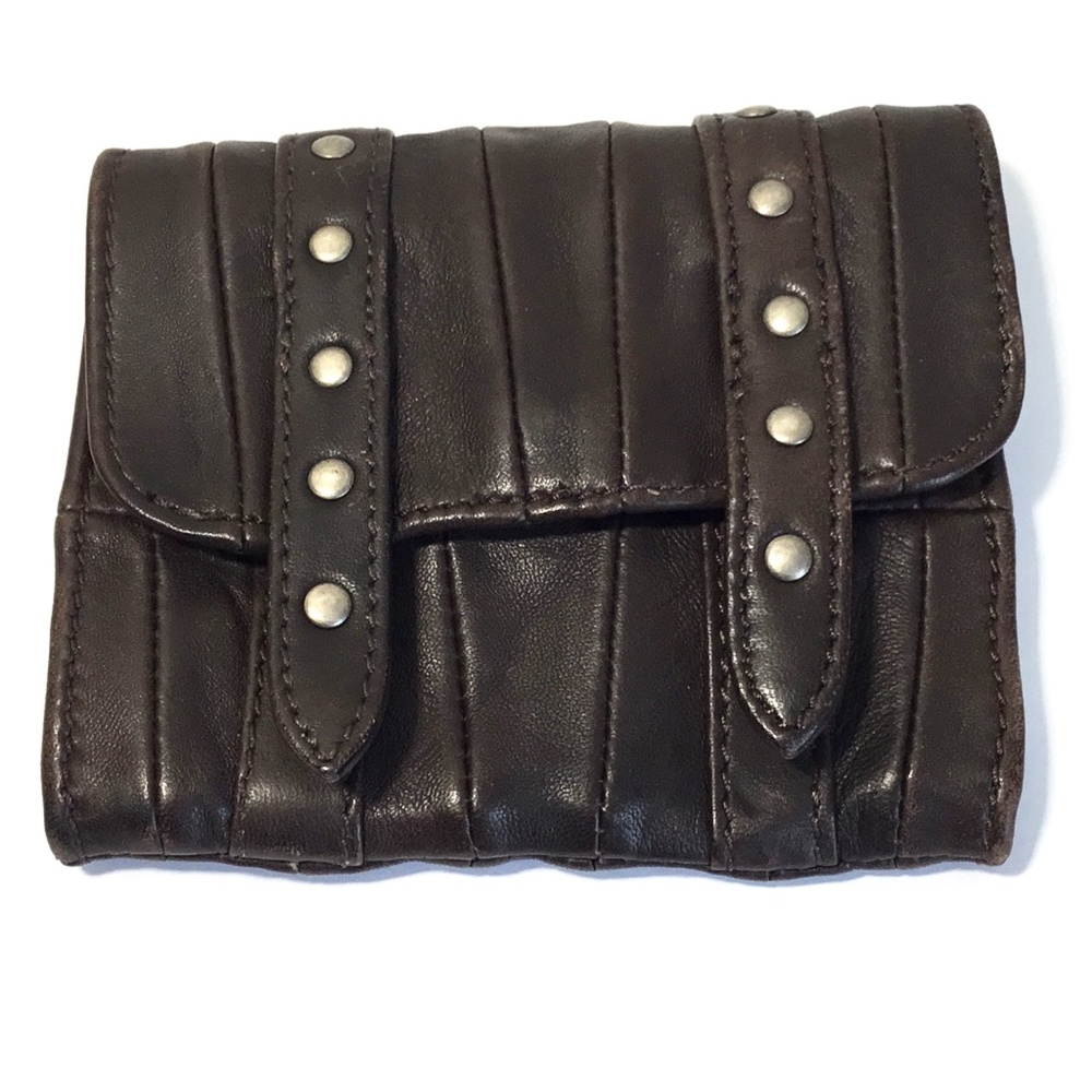 Max & Co. Studded Genuine Leather Small Belt Bag